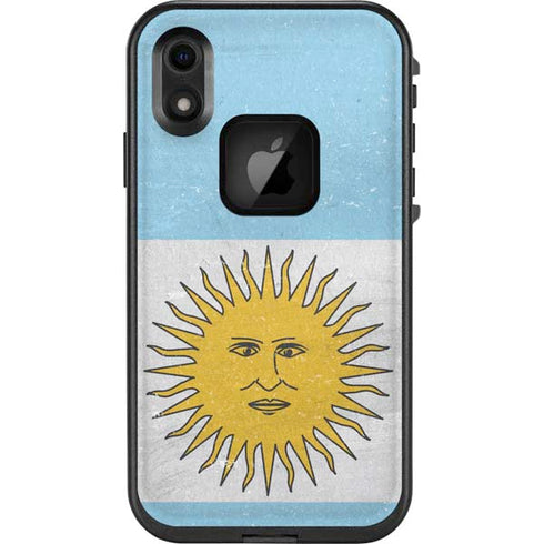 Argentina Flag Distressed LifeProof Fre iPhone Skin